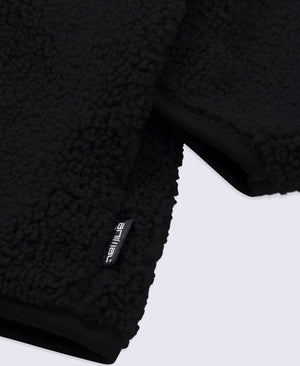 Womens Blake Boucle Full Zip Fleece - Black