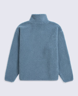 Womens Blake Boucle Full Zip Fleece - Pale Blue