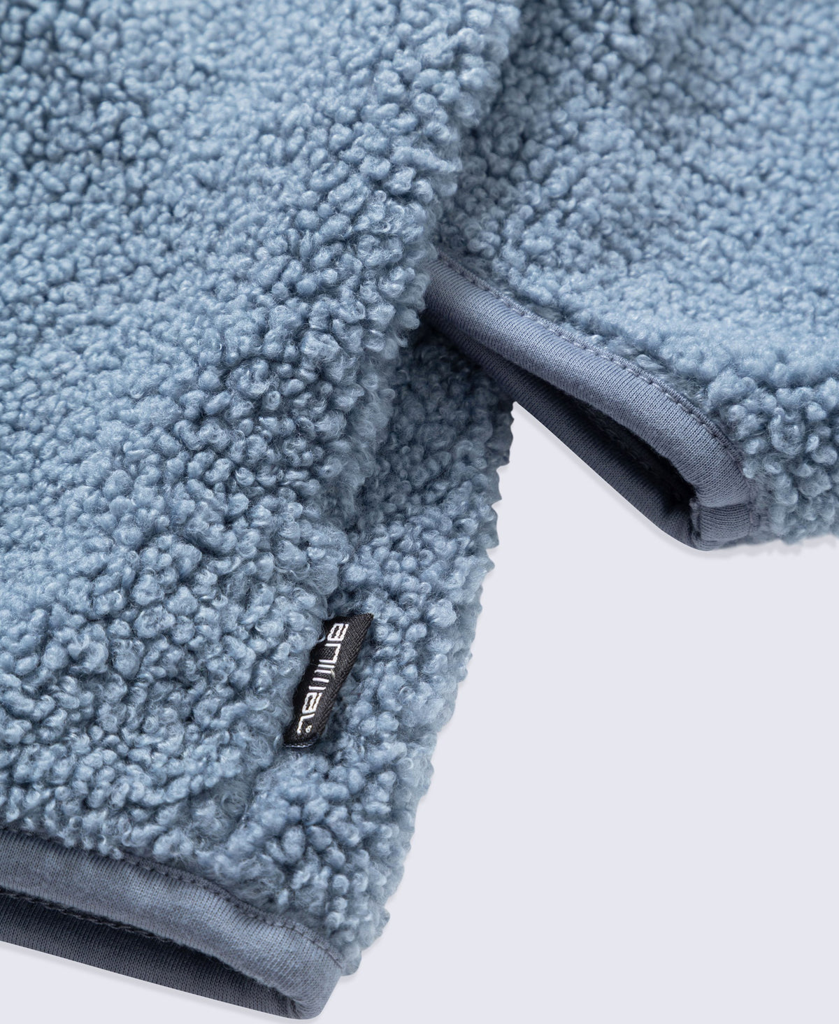 Womens Blake Boucle Full Zip Fleece - Pale Blue