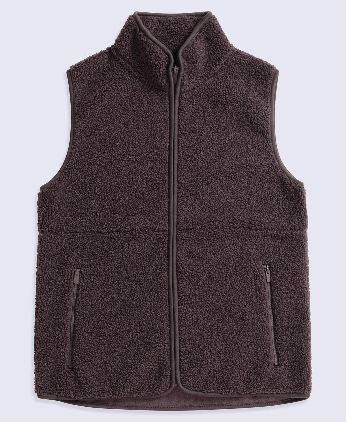Blake Womens Boucle Gilet - Brown