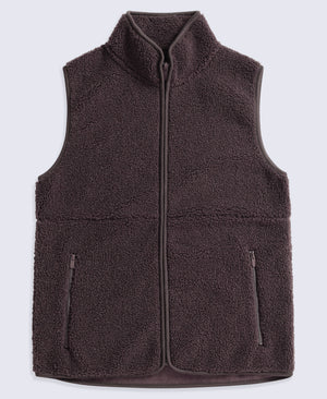 Blake Womens Boucle Gilet - Brown
