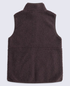 Blake Womens Boucle Gilet - Brown