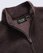 Blake Womens Boucle Gilet - Brown