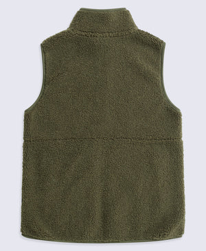 Blake Womens Boucle Gilet - Khaki