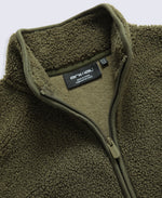 Blake Womens Boucle Gilet - Khaki