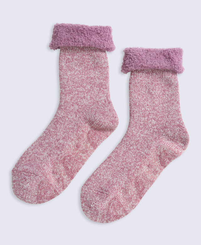 Alex Kids Cosy Grippy Socks - Pink
