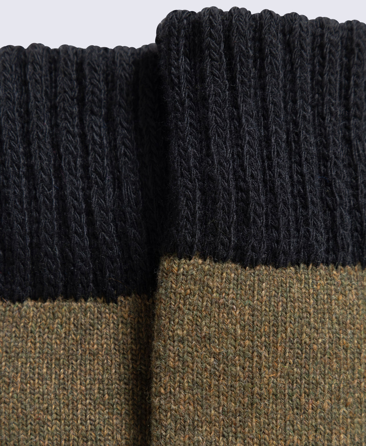 Dallas Mens Chunky Mid Calf Socks - Khaki