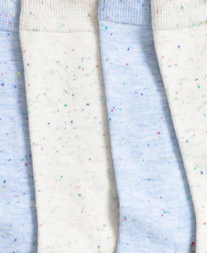 Lexi Kids Nepped Mid Calf Socks 2 Pack - Blue