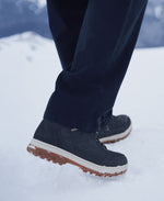 Bergen Mens Waterproof Thermal Snow Boots - Grey