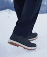 Bergen Mens Waterproof Thermal Snow Boots - Grey