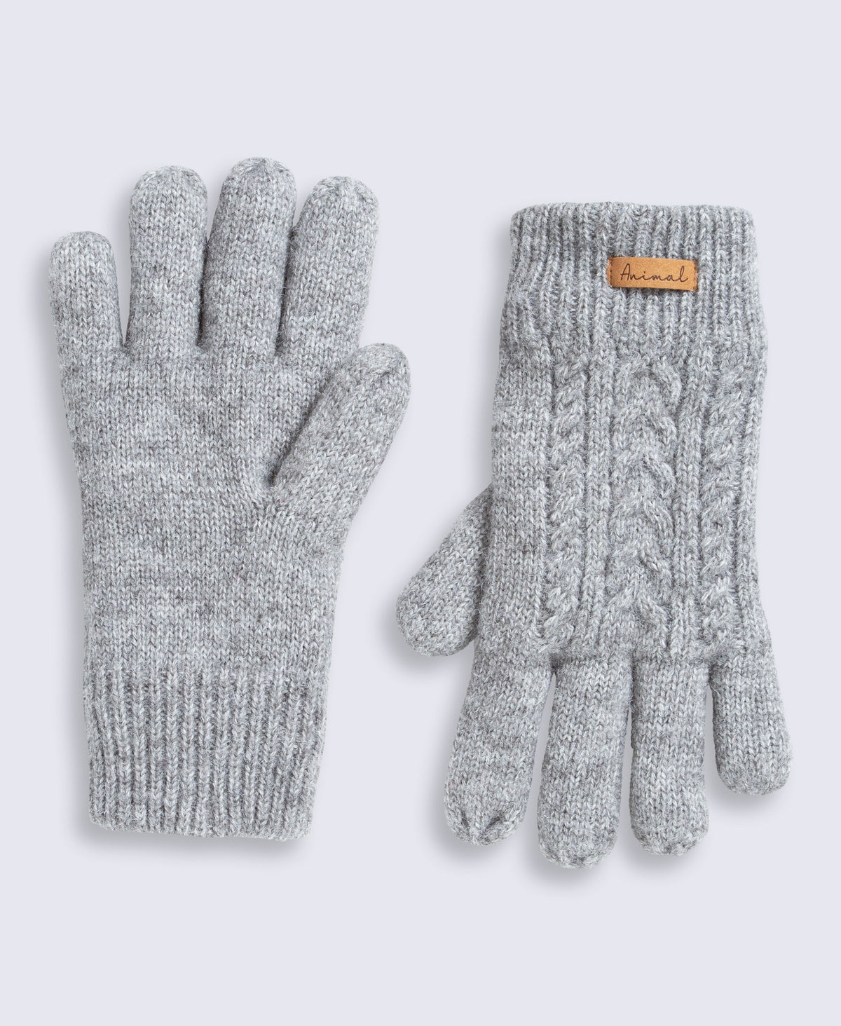 Becky Womens Beanie Scarf and Glove Set - Grey