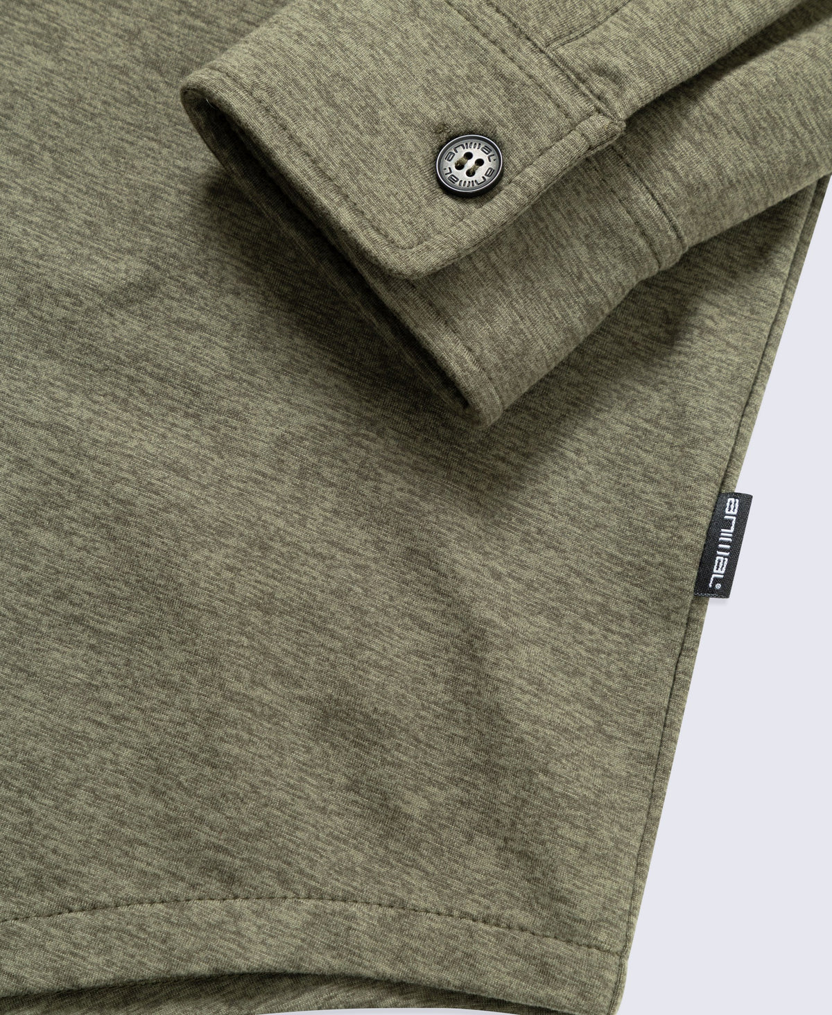 Mens Ethan Jersey Shirt - Dark Khaki