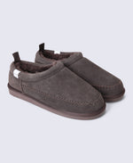 Sloane Womens Fur Lined Slippers - Brown