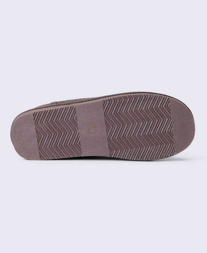 Sloane Womens Fur Lined Slippers - Brown