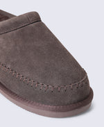 Sloane Womens Fur Lined Slippers - Brown