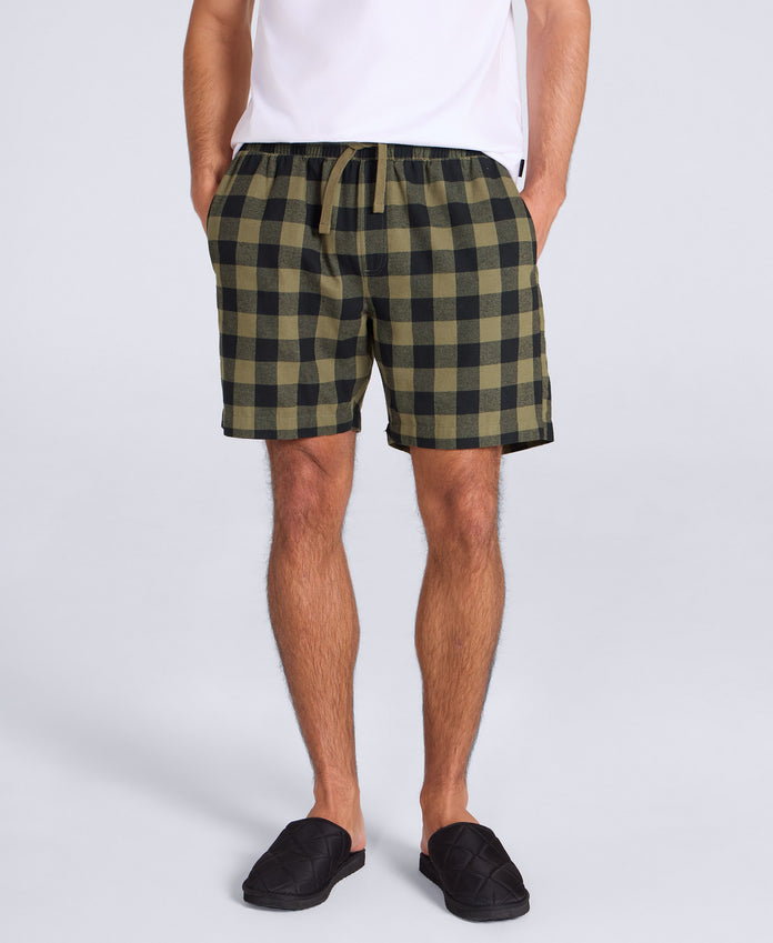 Driftoff Mens Lounge Shorts - Khaki