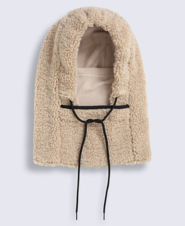Katie Borg Fleece Lined Balaclava - Brown