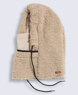 Katie Borg Fleece Lined Balaclava - Brown