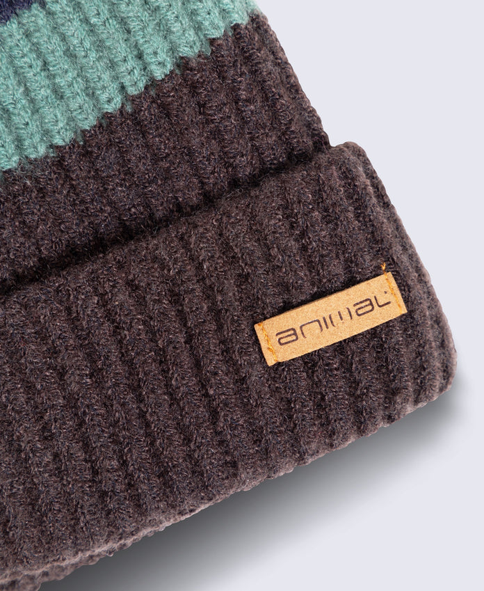 Kids Sherpa Lined Hat Snood Glove Set - Brown