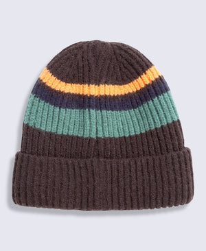 Kids Sherpa Lined Hat Snood Glove Set - Brown