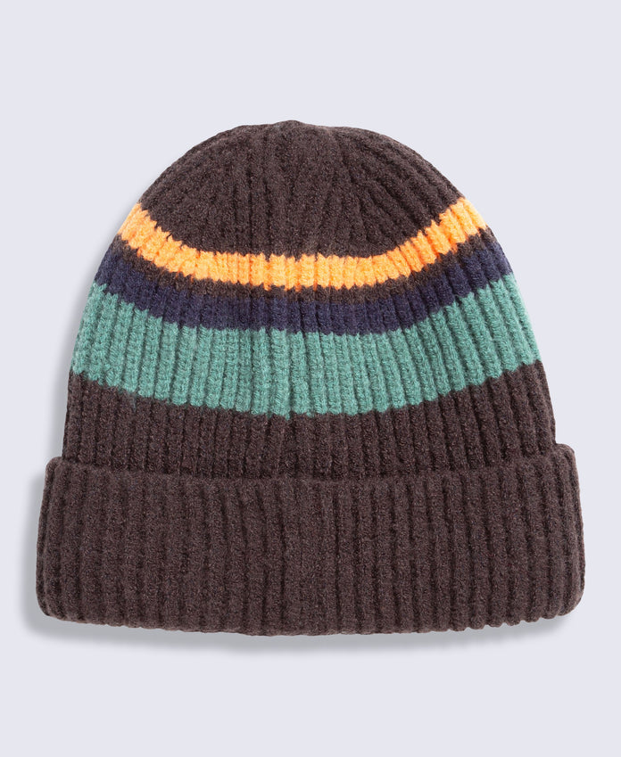 Kids Sherpa Lined Hat Snood Glove Set - Brown
