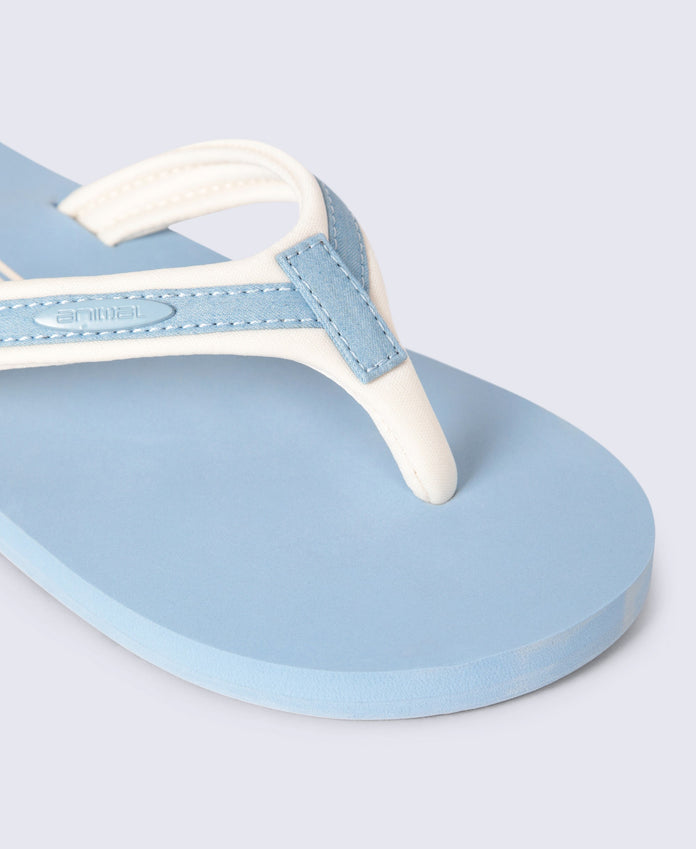 Marti IV Women’s Flip Flops - Light Blue