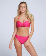 Docks Bandeau Bikini Top - Pink