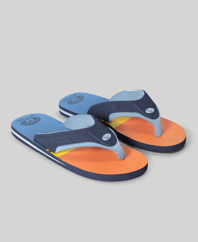 Jekyl Mens Recycled Flip-Flops - Turquoise