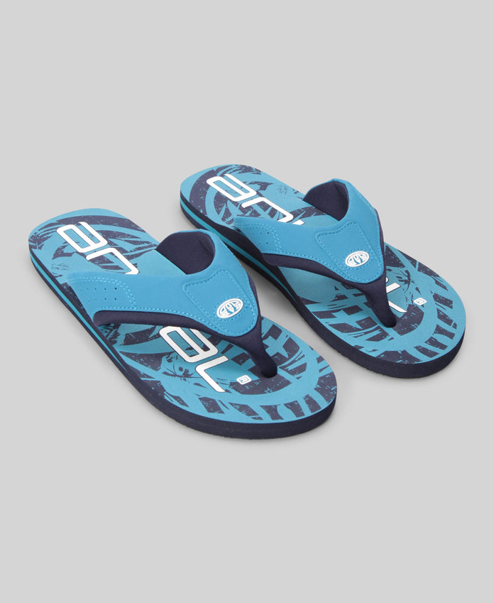 Jekyl Mens Recycled Flip-Flops - Turquoise