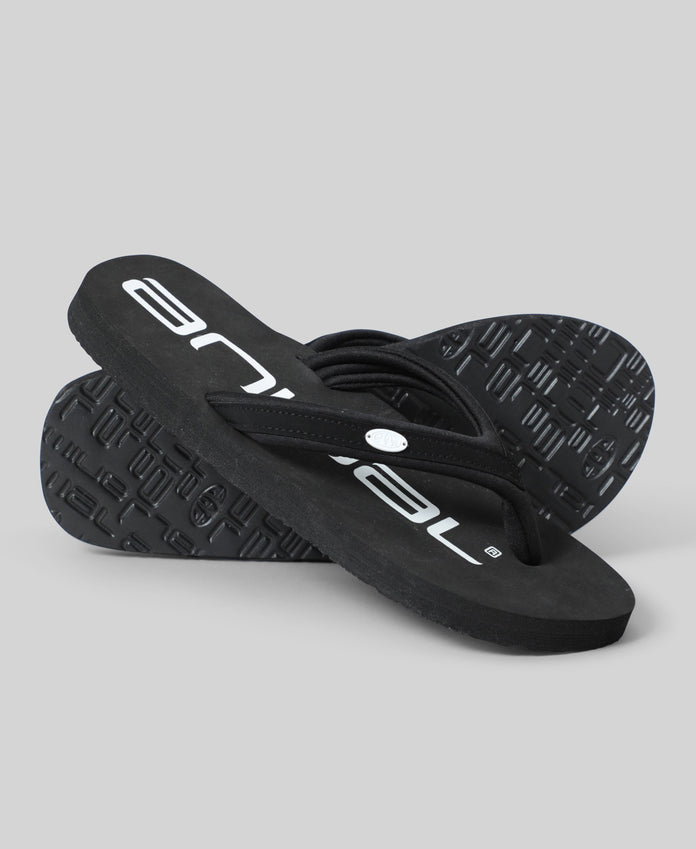 Swish Womens Flip-Flops - Black