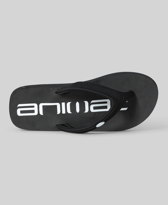 Swish Womens Flip-Flops - Black