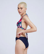Poolside Womens Recycled Bikini Bottoms - Navy