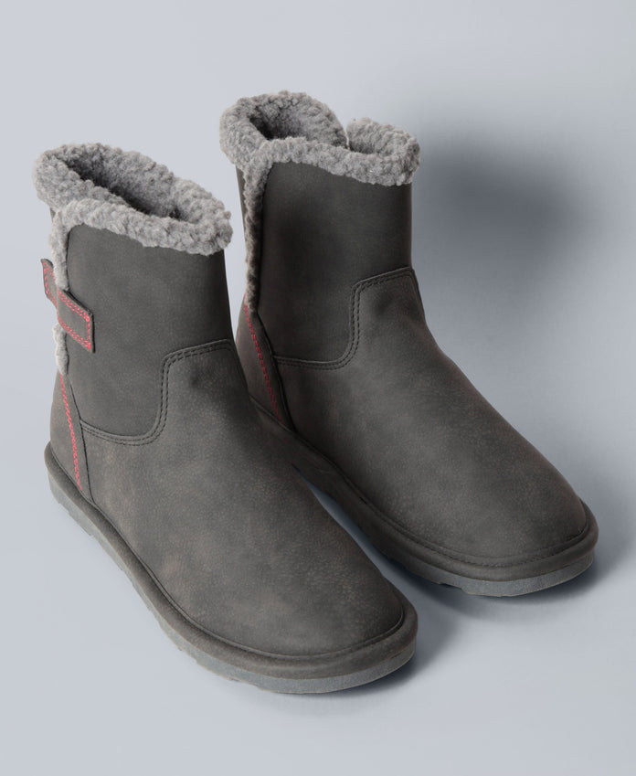 Kids Slipper Boots - Black