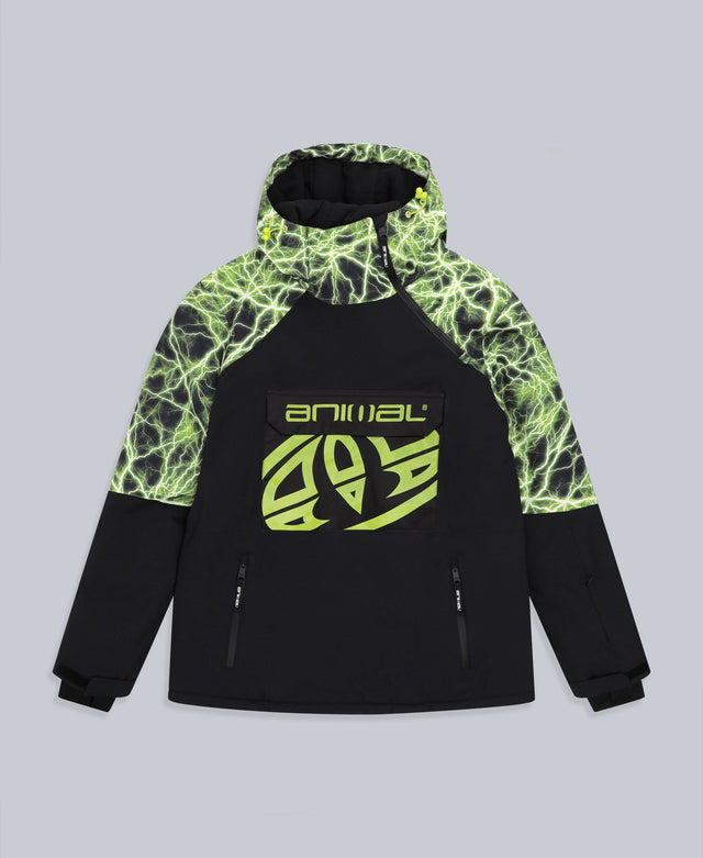 Snowstorm Mens Recycled Snow Jacket - Lime