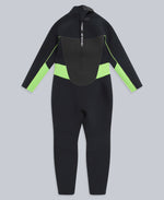 Under Water Kids Full Wetsuit - Lime