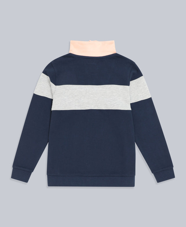 Tamsyn Kids Organic Sweatshirt - Navy