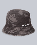Miles Mens Bucket Hat - Black Camo