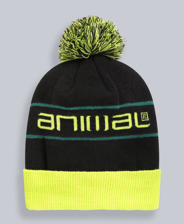 Briggs Mens Recycled Beanie - Lime