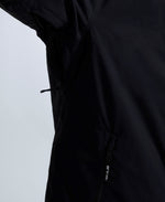 Laxx Mens Logo Snow Jacket - Black