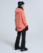 Tignes Womens Snow Jacket - Coral