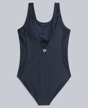 Zaley Womens Core Swimsuit - Navy