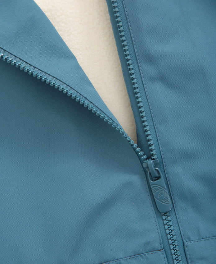 Misty Womens Recycled Fleece Lined Parka - Dark Blue
