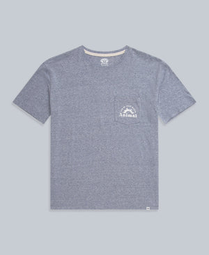 Elena Womens Pocket T-Shirt - Navy