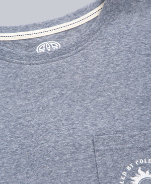 Elena Womens Pocket T-Shirt - Navy