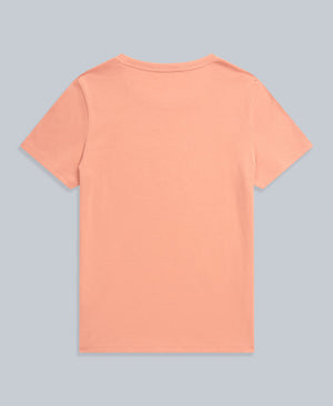 Marina Womens Script Logo T-Shirt - Coral